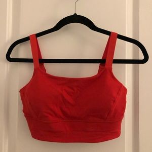 Lululemon Red Sports Bra
